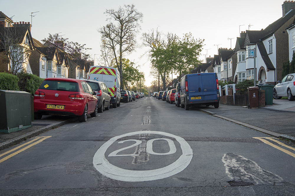 20mph speed limit